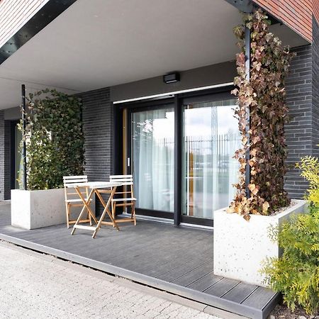 Ina Rent - Motlawa Sienna Grobla Lägenhet Gdańsk Exteriör bild