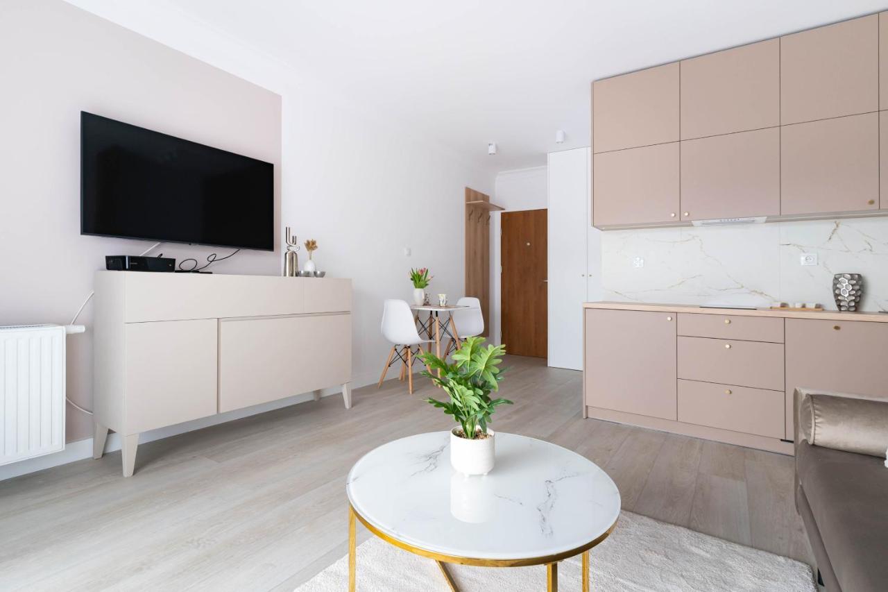 Ina Rent - Motlawa Sienna Grobla Lägenhet Gdańsk Exteriör bild