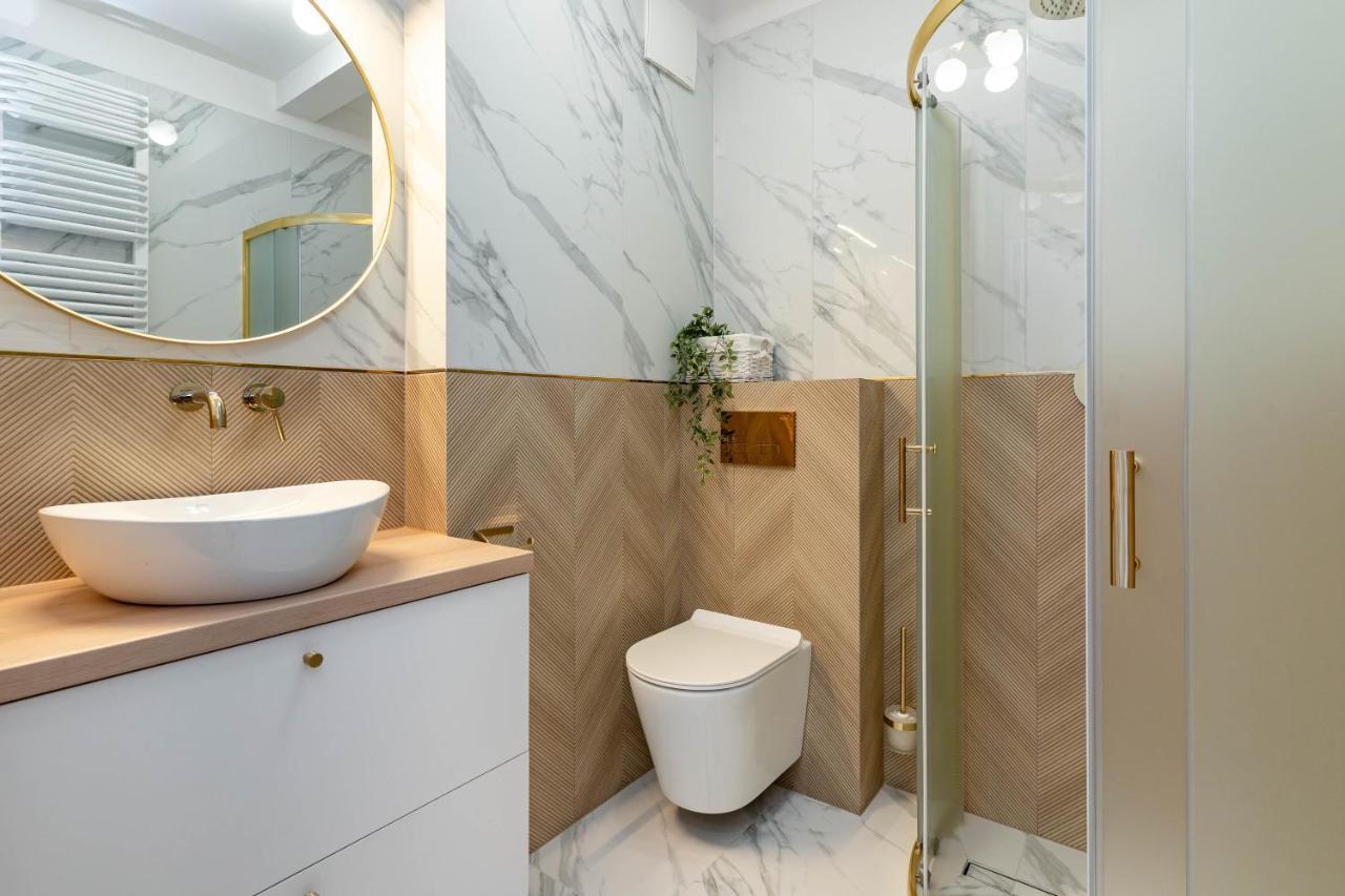 Ina Rent - Motlawa Sienna Grobla Lägenhet Gdańsk Exteriör bild