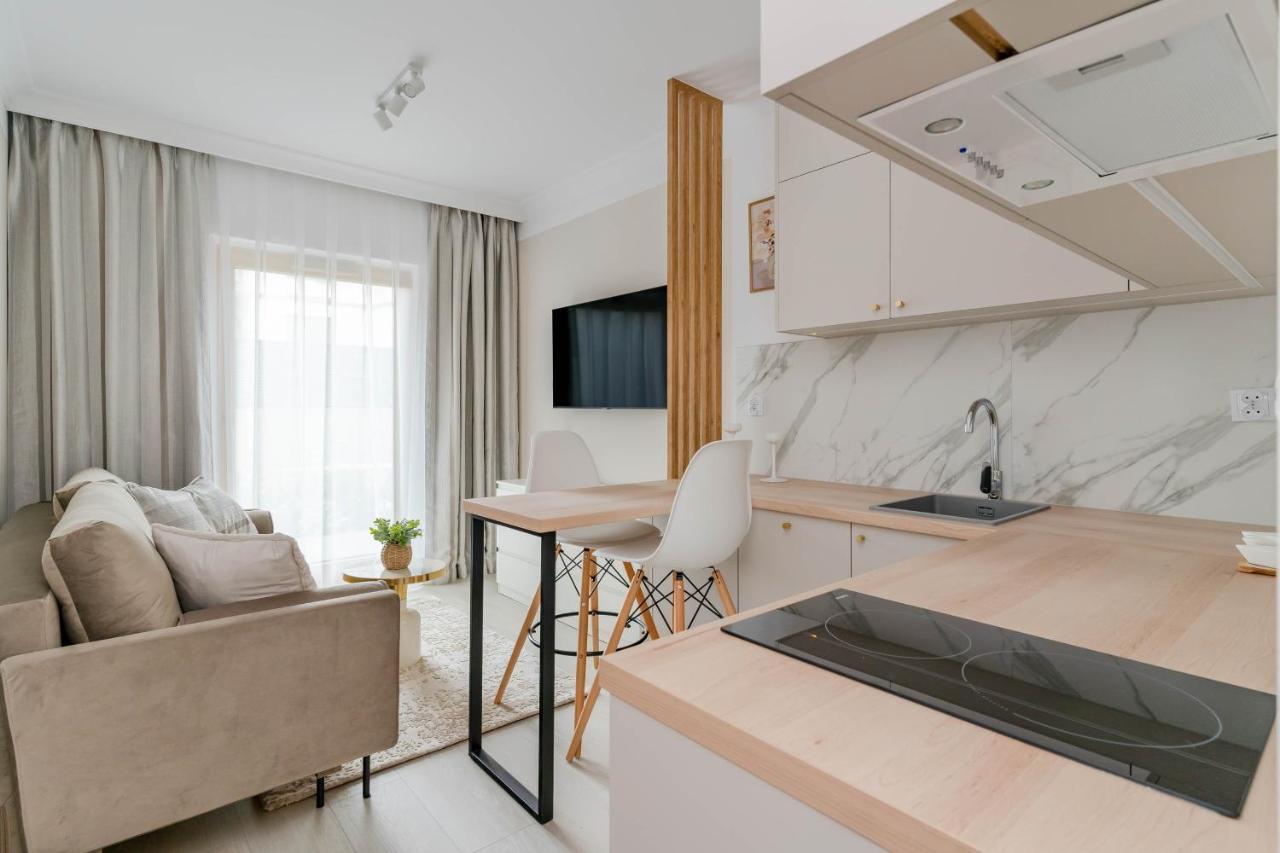 Ina Rent - Motlawa Sienna Grobla Lägenhet Gdańsk Exteriör bild