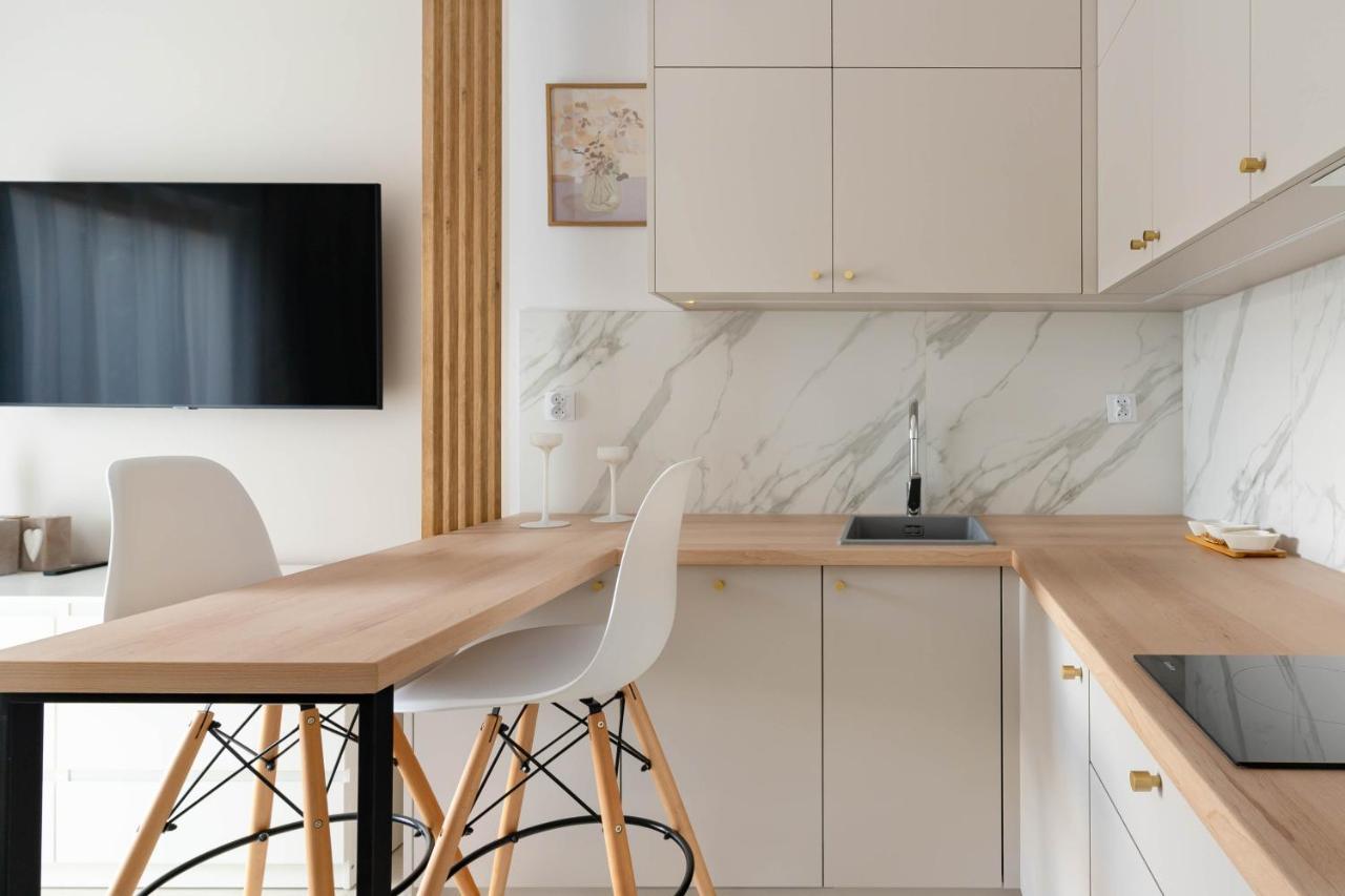 Ina Rent - Motlawa Sienna Grobla Lägenhet Gdańsk Exteriör bild