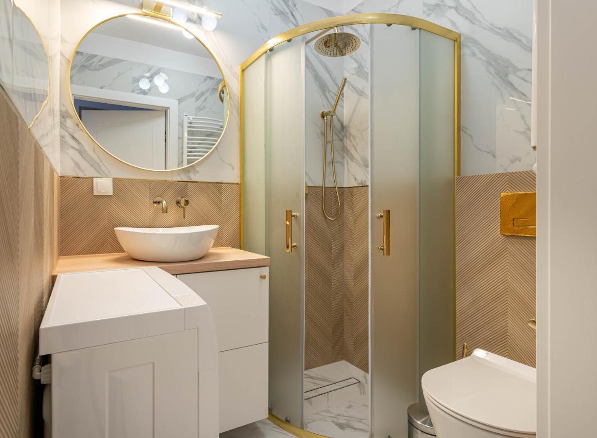 Ina Rent - Motlawa Sienna Grobla Lägenhet Gdańsk Exteriör bild