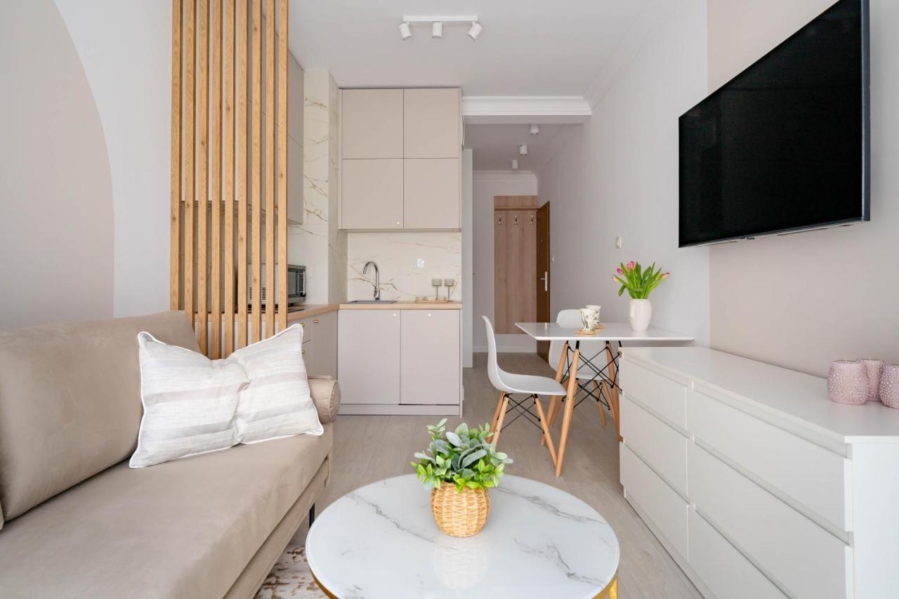 Ina Rent - Motlawa Sienna Grobla Lägenhet Gdańsk Exteriör bild